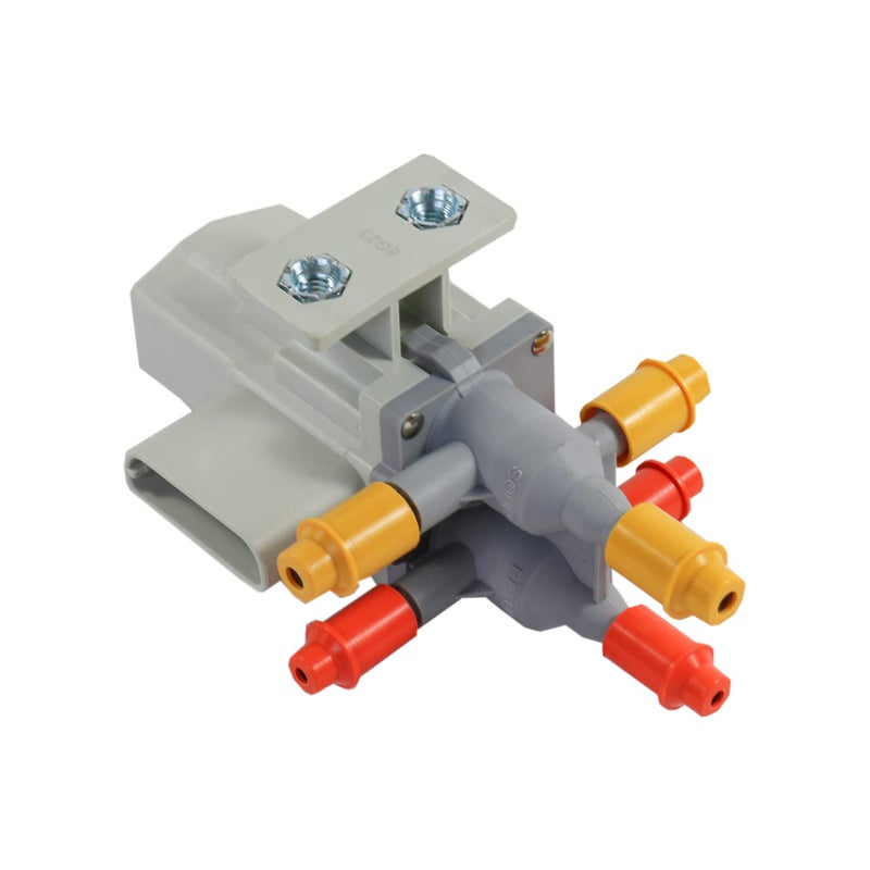 JDMSPEED New 6 Port Fuel Tank Selector Valve Replacement For Ford F250 F350 Super Duty E150 E250 E350 F450 F550 Ranger 6.0L/6.4L/6.7L/7.3L Diesel 6C3Z9189A, 6C3Z-9189-A, F5TB-9F271-AA, 6005966 - Image 1